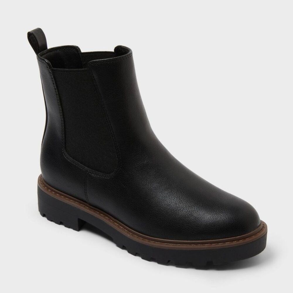 Women's Mattison Ankle Boots - Universal Thread Black 7.5